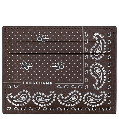 Longchamp Pocket Card holder, Brown