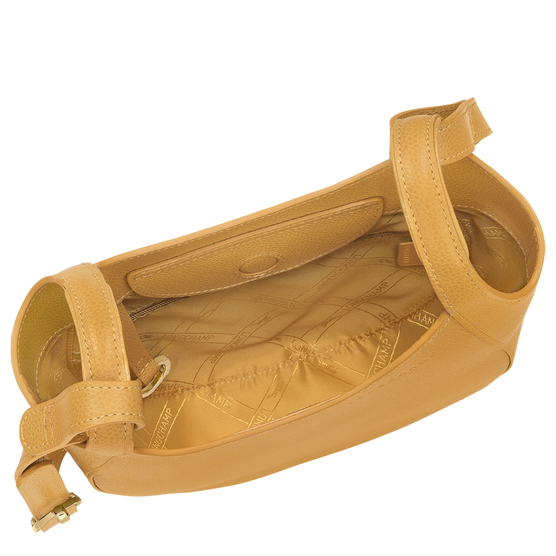 Le Foulonn&eacute; S Crossbody bag , Nutmeg - Leather  - View 5 of  6