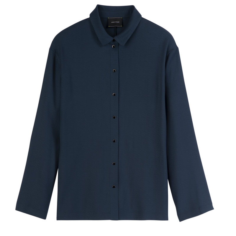 Shirt , Ink blue - Crepe  - View 1 of  1