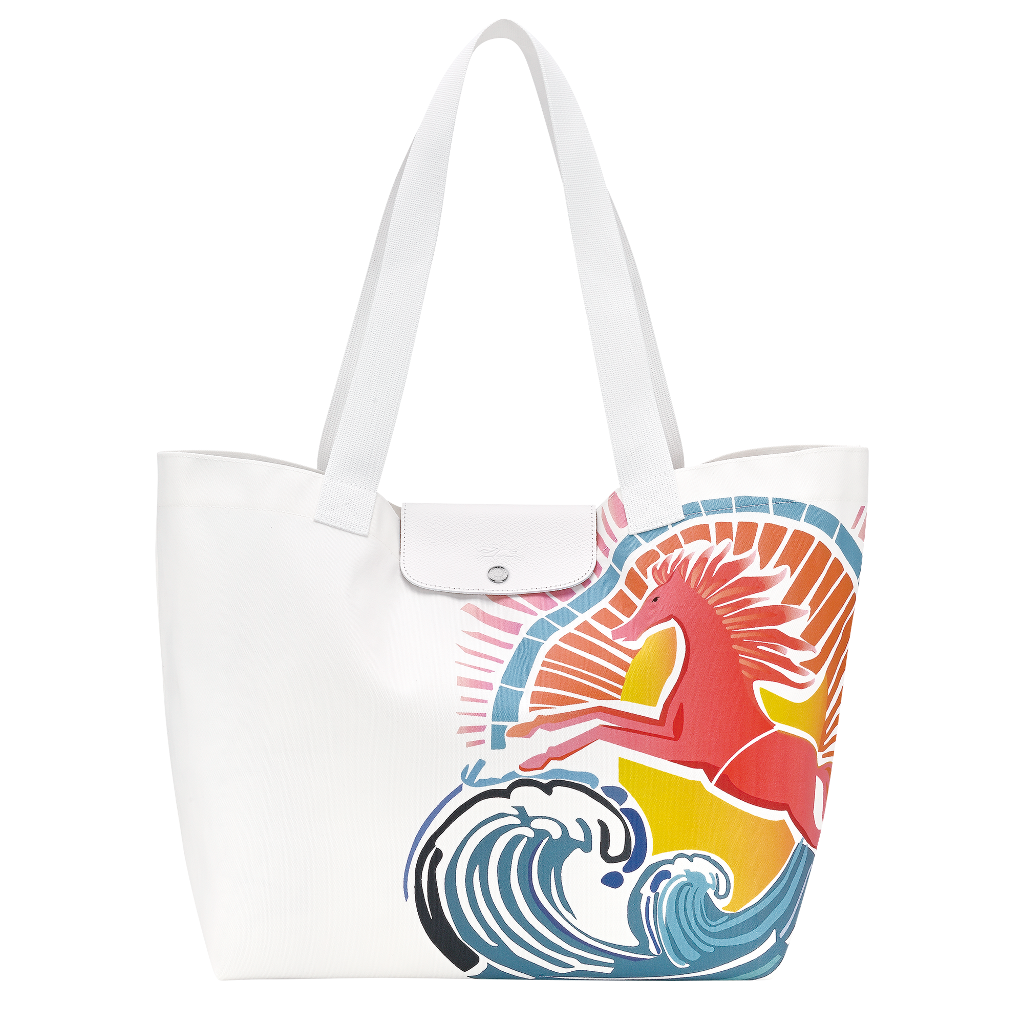 Le Pliage Collection Tote bag L, Rainbow