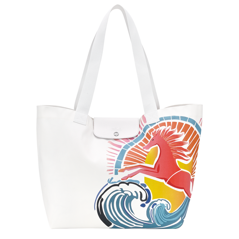 Le Pliage Collection Tote bag , Rainbow - Canvas  - View 1 of  6