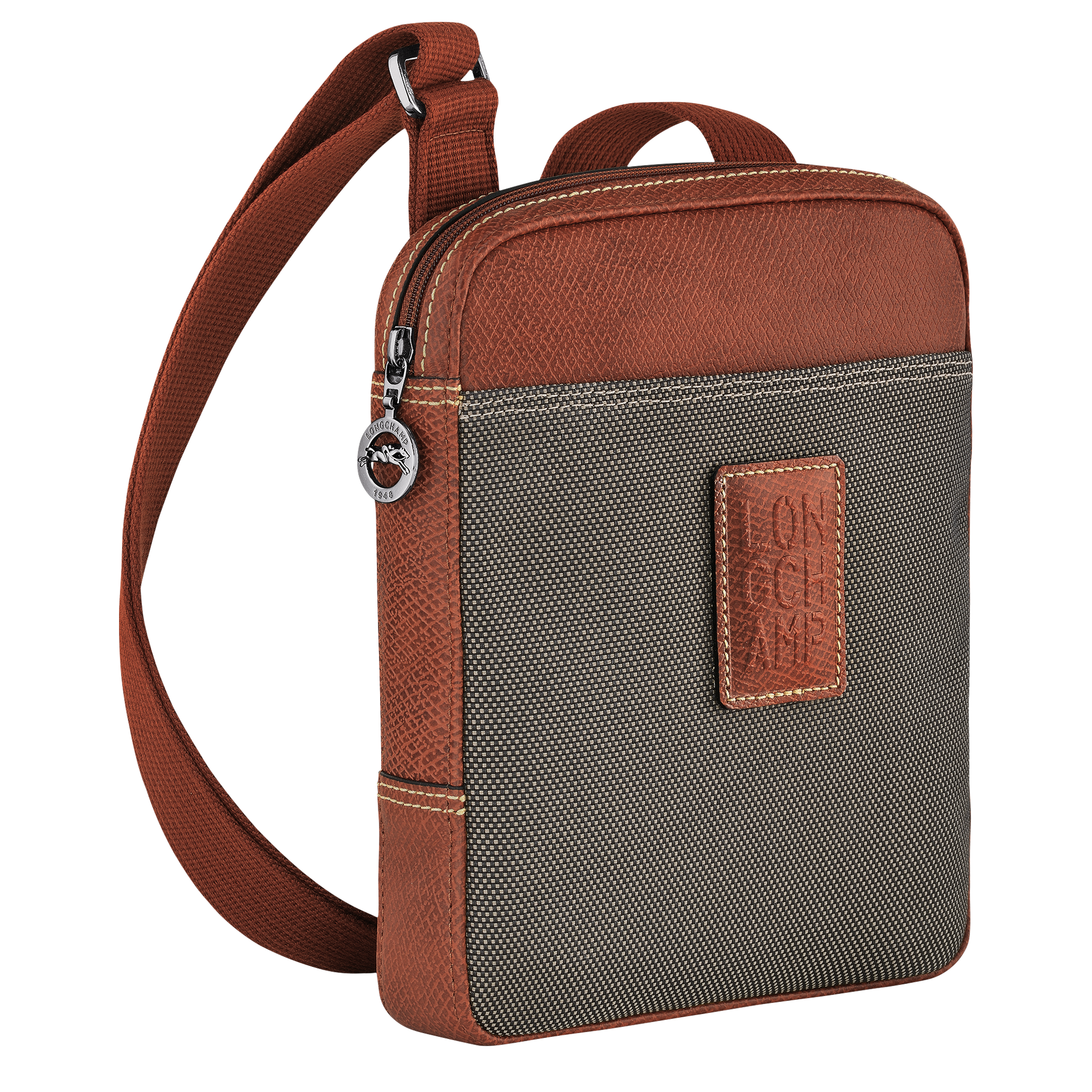 Crossbody bag XS, Brown - View 3 of
5 - zoom in Boxford Crossbody bag XS, Brown