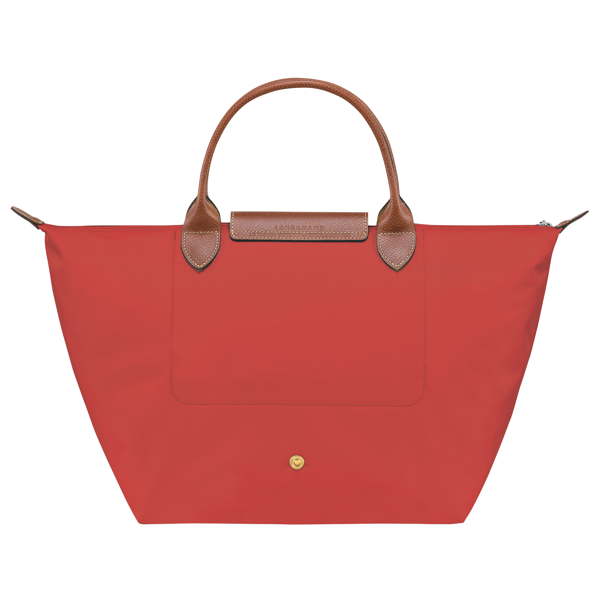 Handbag M, Tomato - View 3 of
6 - zoom in Le Pliage Original Handbag M, Tomato