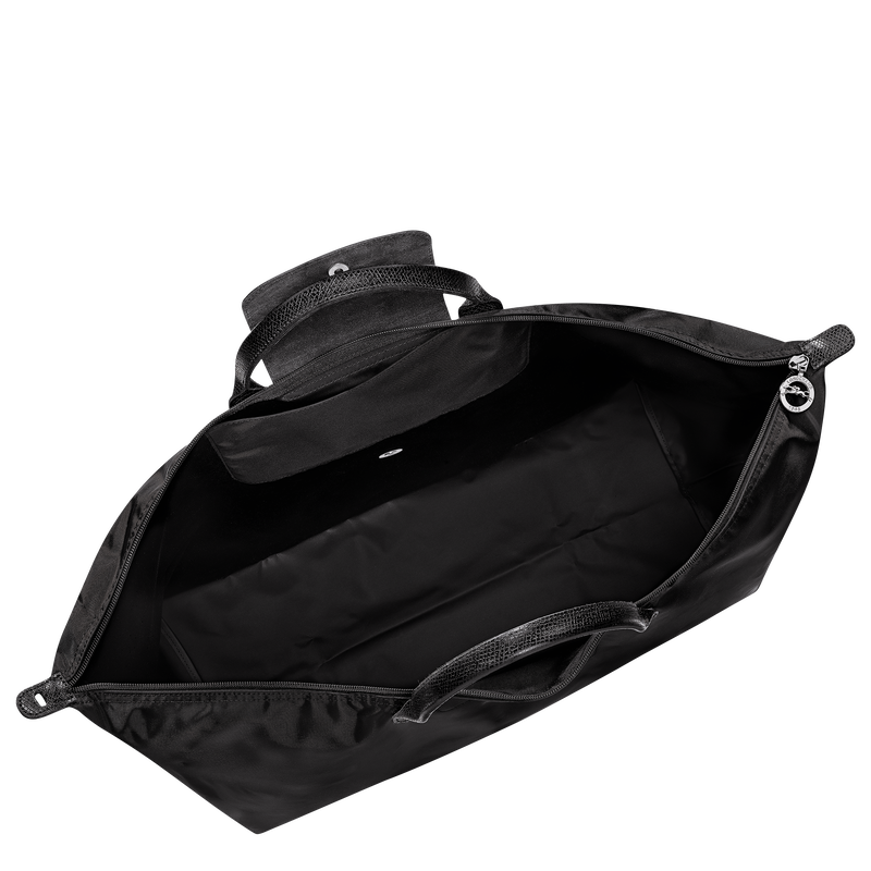 Le Pliage One M Travel bag , Black - Canvas  - View 4 of  6