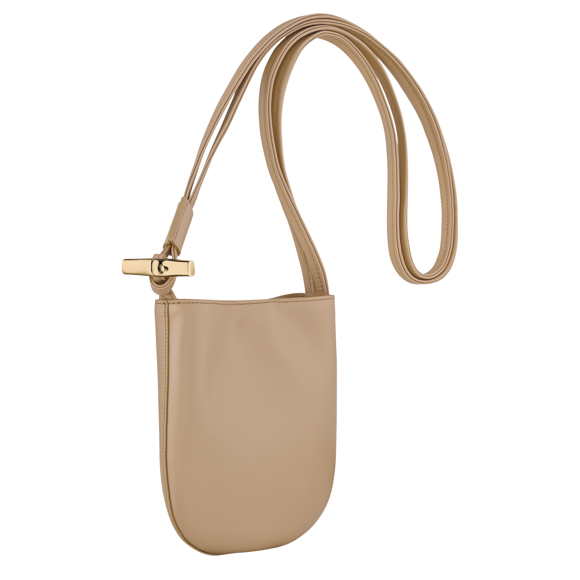 Crossbody bag S, Root - View 3 of
4 - zoom in Le Roseau Crossbody bag S, Root