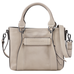 Longchamp 3D S Handbag , Clay - Leather