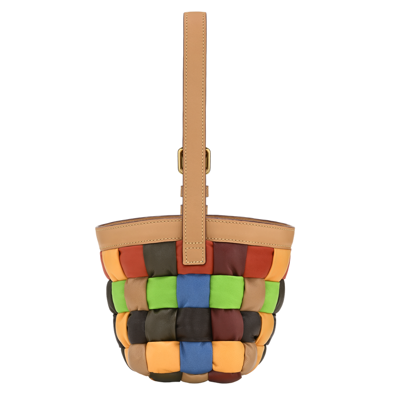 Re-Play S Bucket bag , Multicolor - Leather  - View 3 of  3