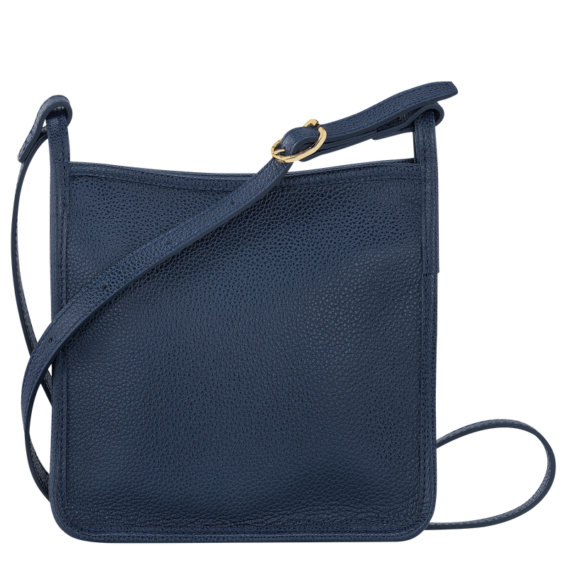 Le Foulonné S Crossbody bag , Navy - Leather  - View 4 of  5