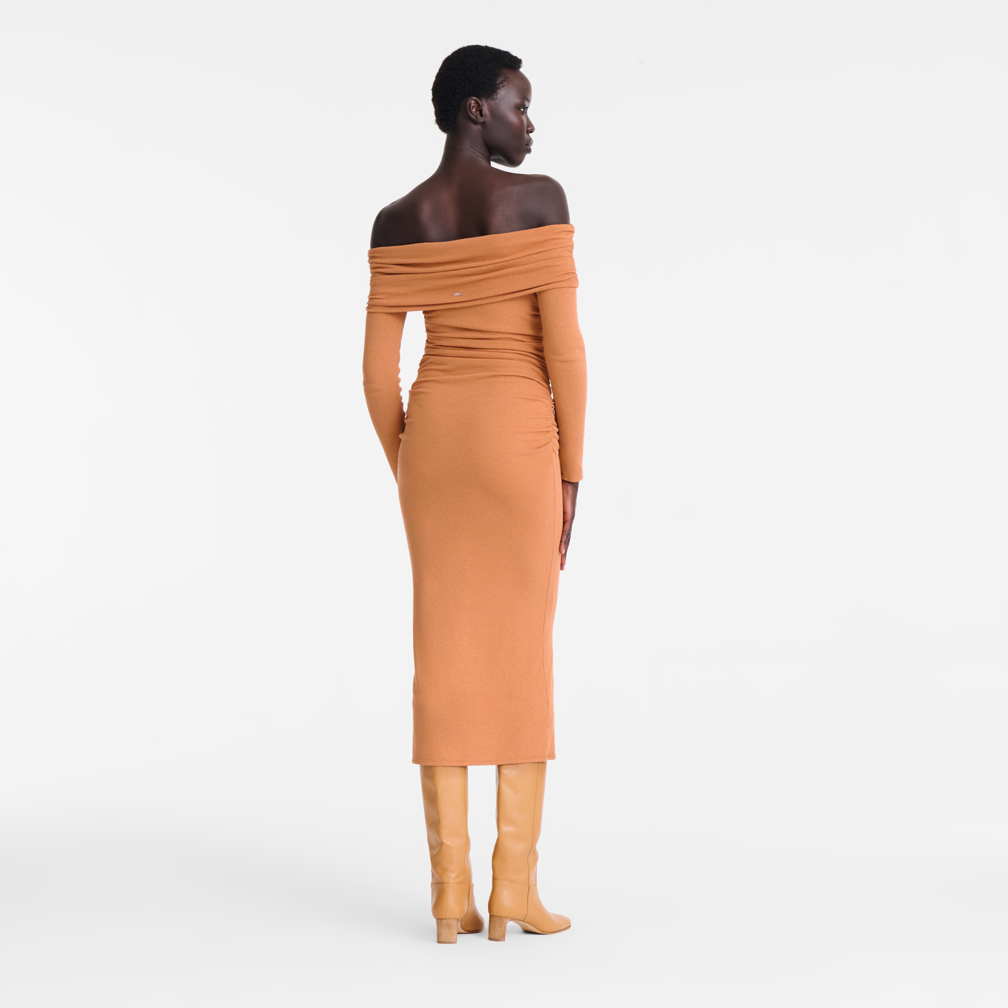 null Long dress, Amber