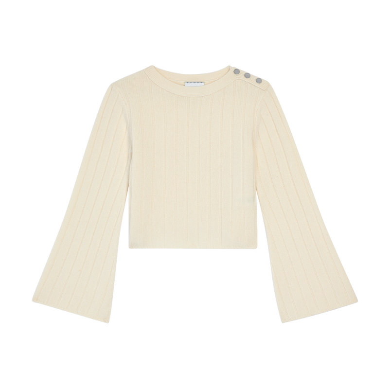Sweater , Ecru - Knit  - View 1 of  1