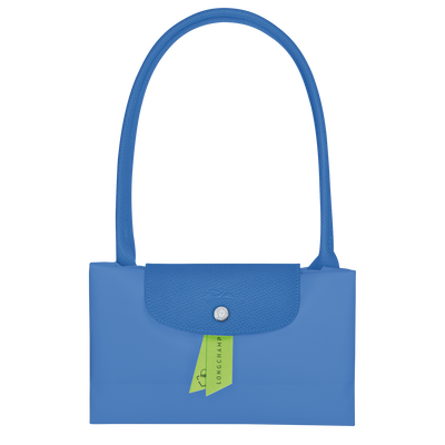 Le Pliage Green Tote bag L, Cornflower