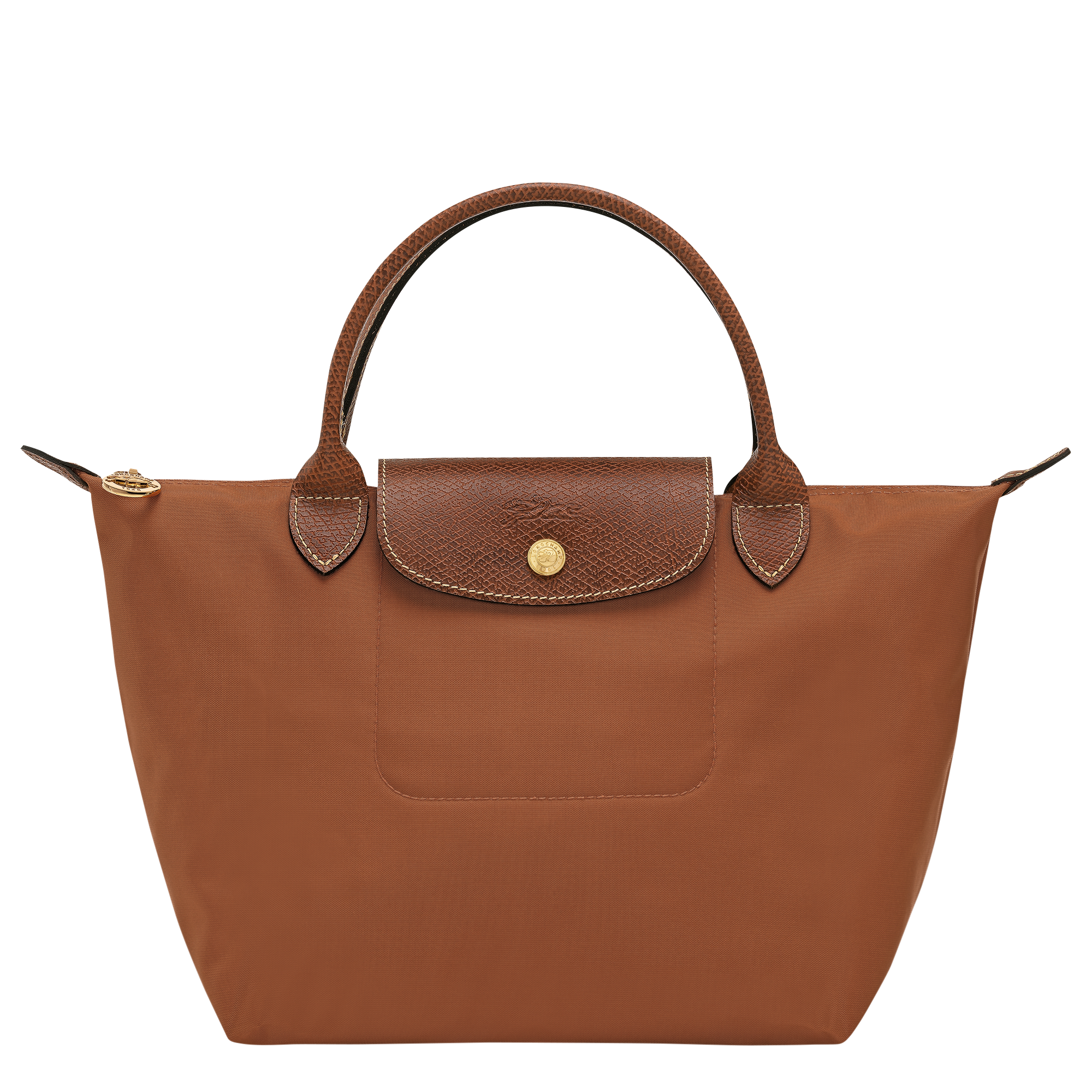 Le Pliage Original Handbag S, Cognac