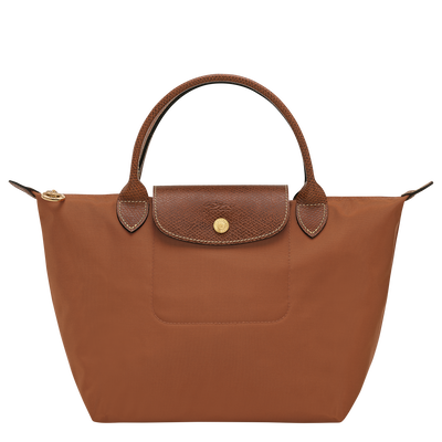 Le Pliage Original S Handbag , Cognac - Recycled canvas