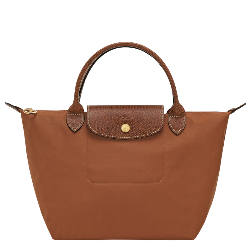 Le Pliage Original S Handbag , Cognac - Recycled canvas  - View 1 of  7