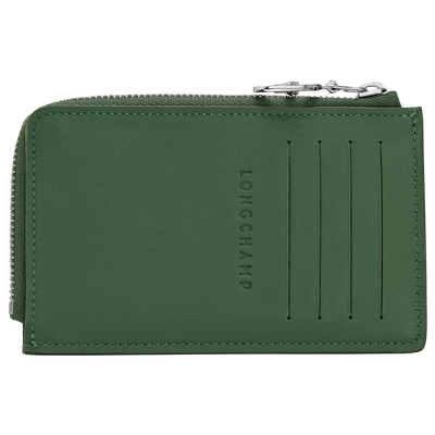 Le Pliage Xtra Card holder , British Green - Leather