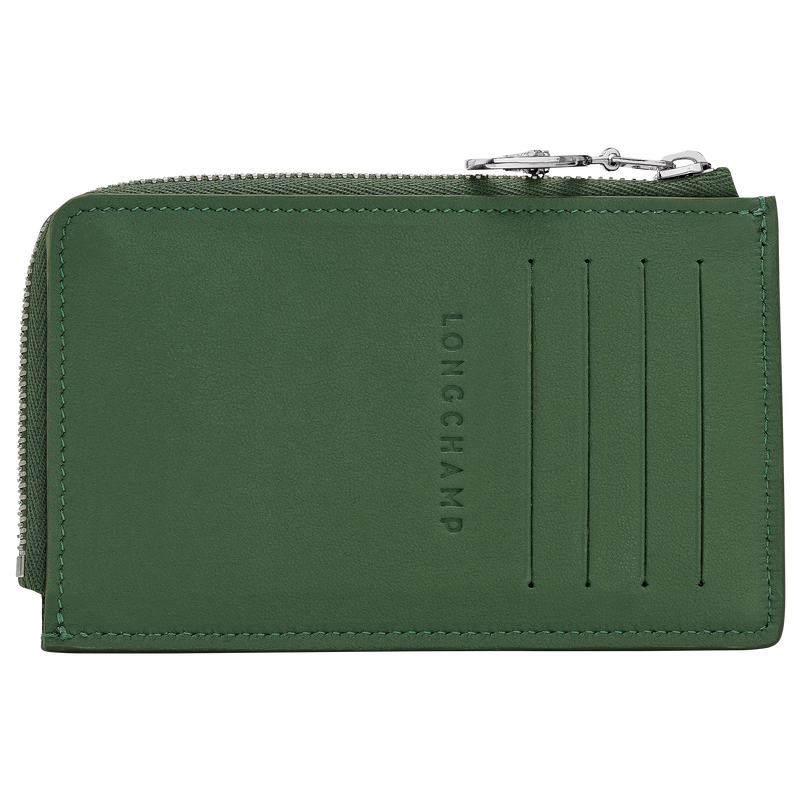 Le Pliage Xtra Card holder , British Green - Leather  - View 2 of  2