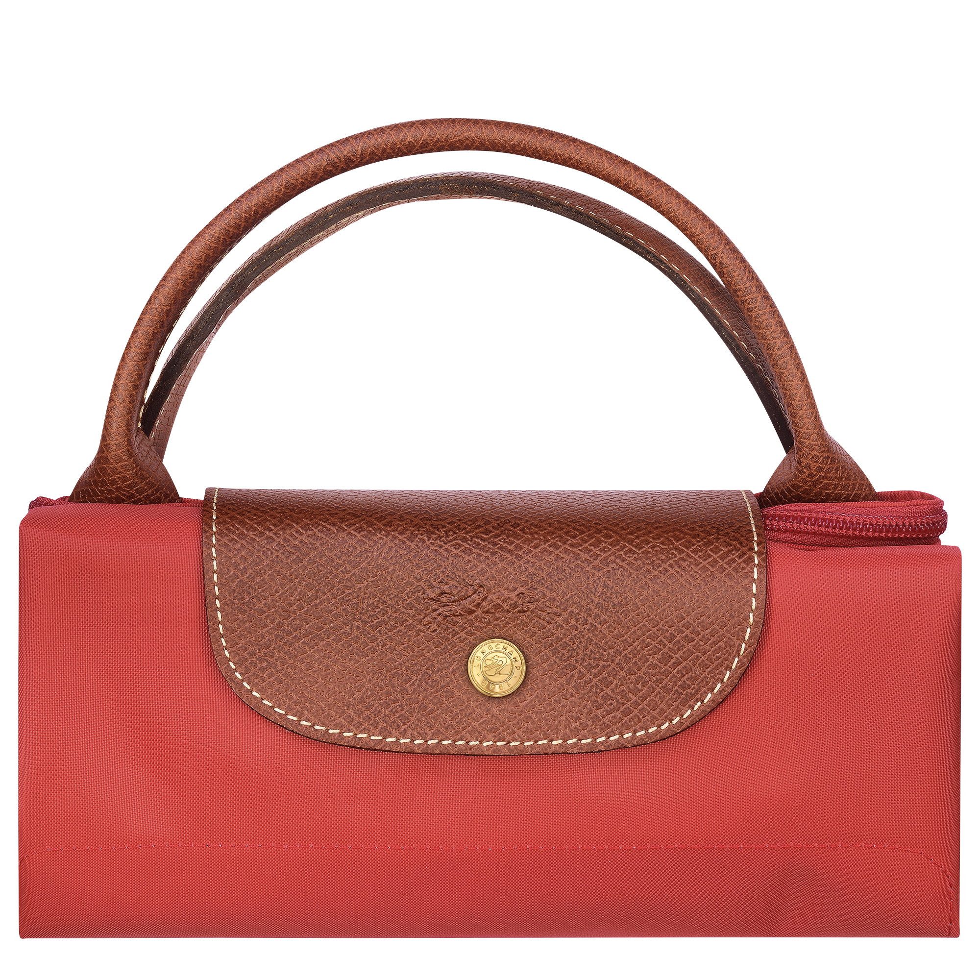 Travel bag L, Tomato - View 7 of 
        7 - zoom in Le Pliage Original Travel bag L, Tomato