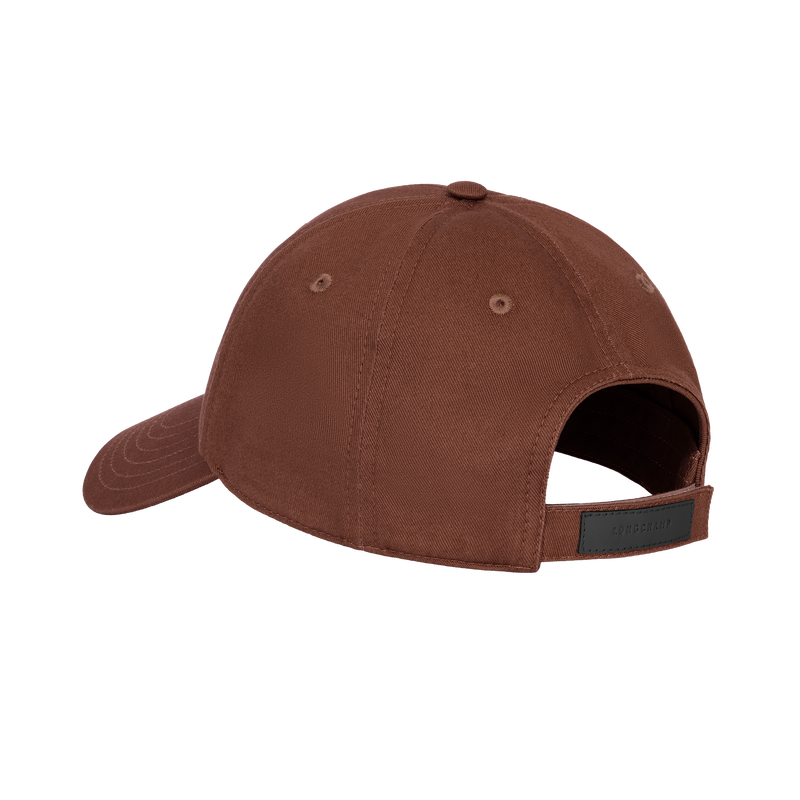 Cap , Mocha - Cotton  - View 4 of  5