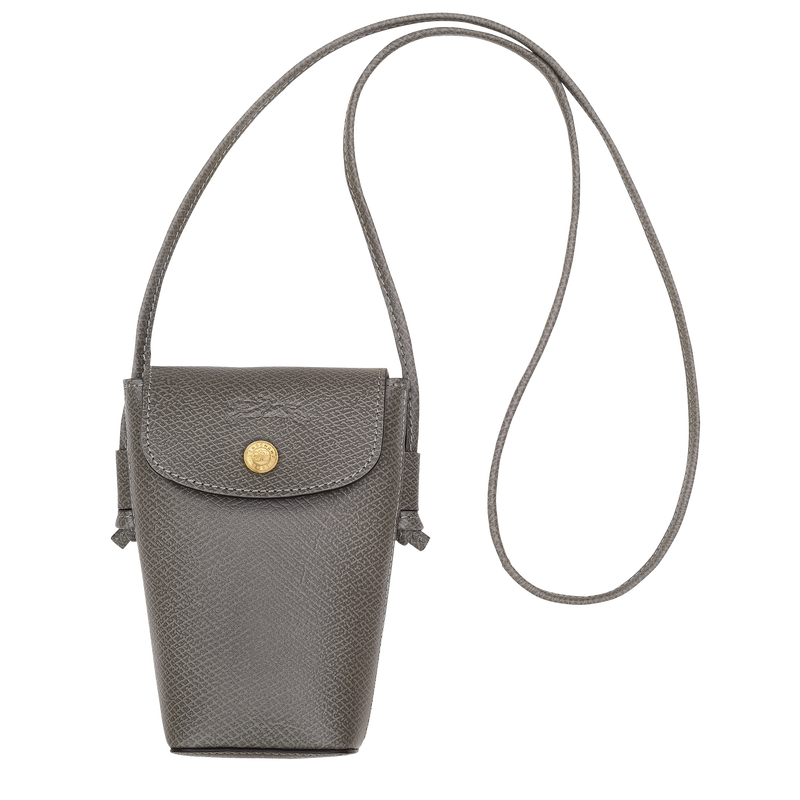 &Eacute;pure Phone case with leather lace , Turtledove - Leather  - View 1 of  4