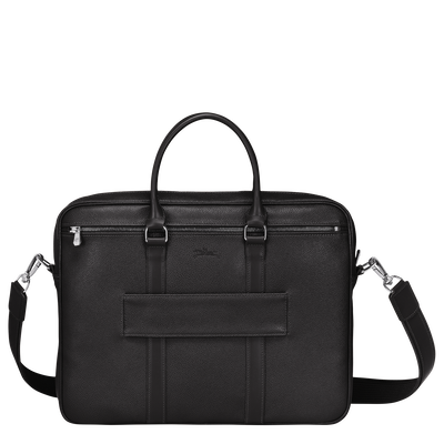 Le Foulonn&eacute; Briefcase S, Black