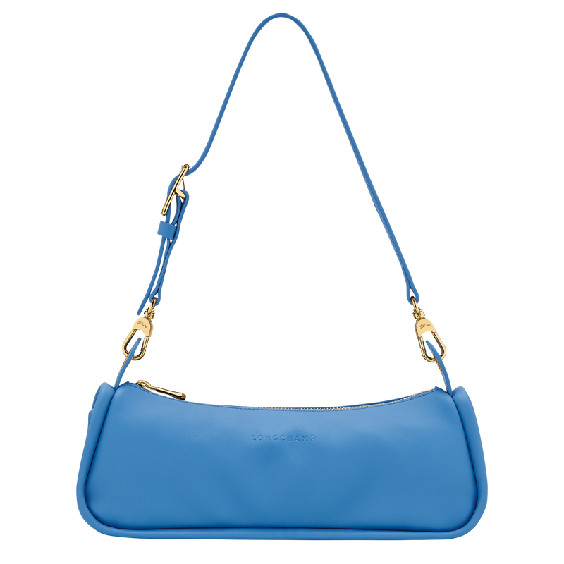 Looong M Shoulder bag , Azure - Leather  - View 1 of  7