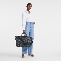 Le Pliage Collection Travel bag , Navy - Canvas