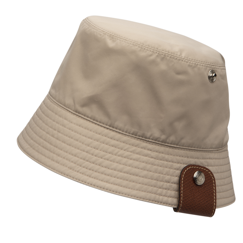 Reversible bucket hat , Paper/Pink Tea - Technical taffeta  - View 1 of  4