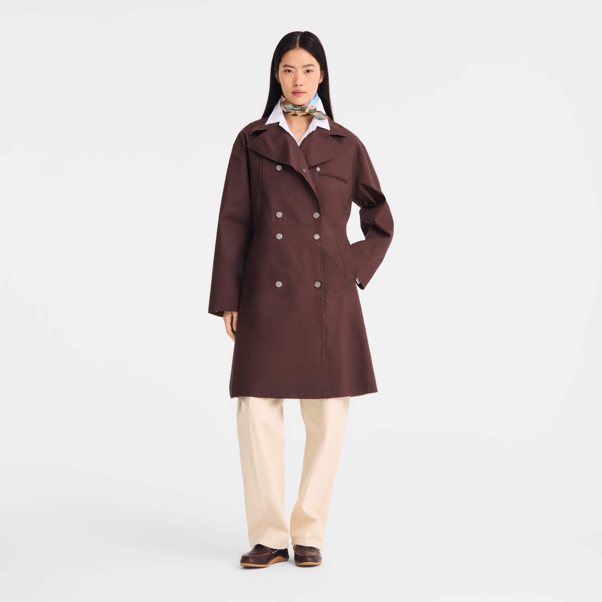 null Trench coat, Mocha