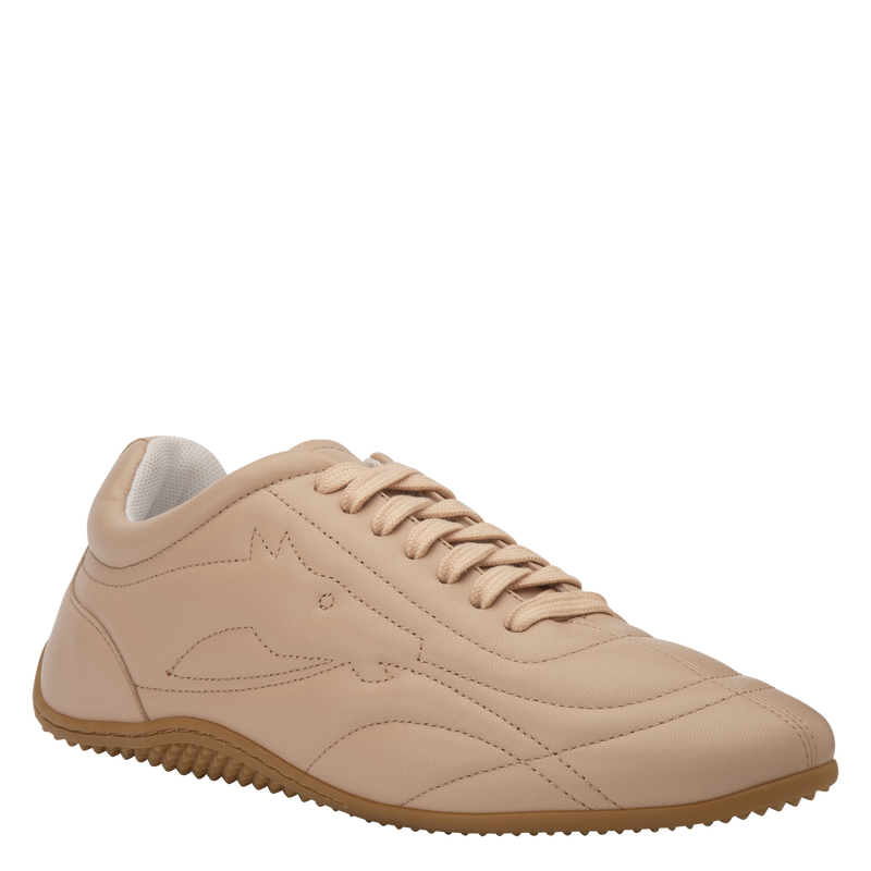 On-The-Go Sneakers , Cream - Leather  - View 3 of  7