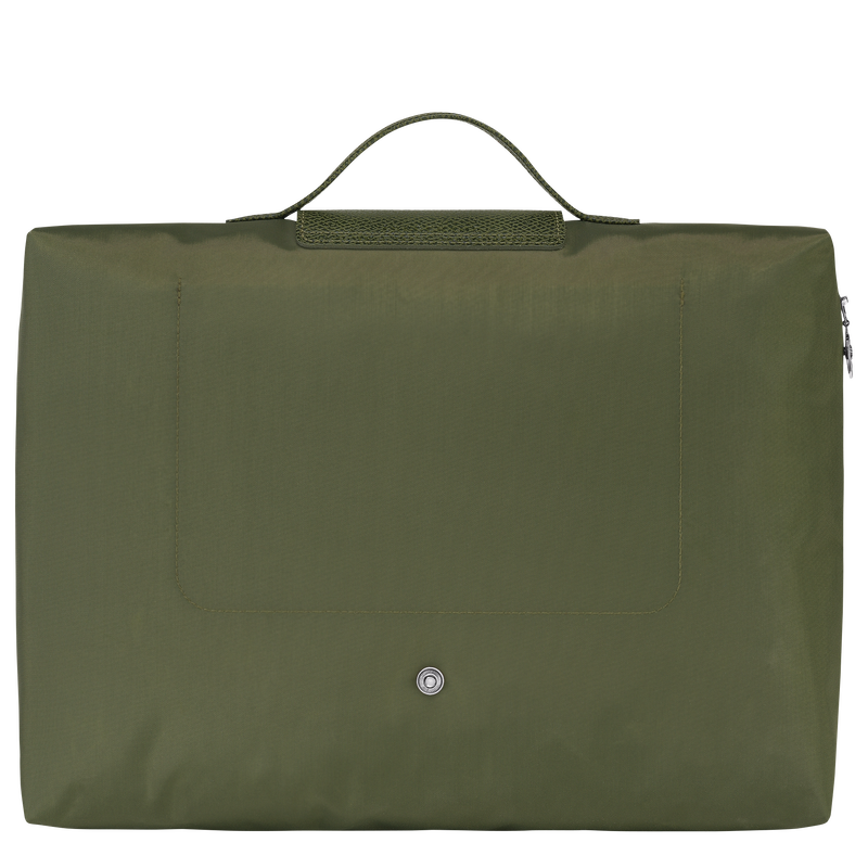 Le Pliage Green S Briefcase , Forest - Recycled canvas  - View 4 of  7