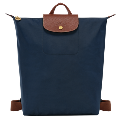 Le Pliage Original M Backpack , Navy - Recycled canvas