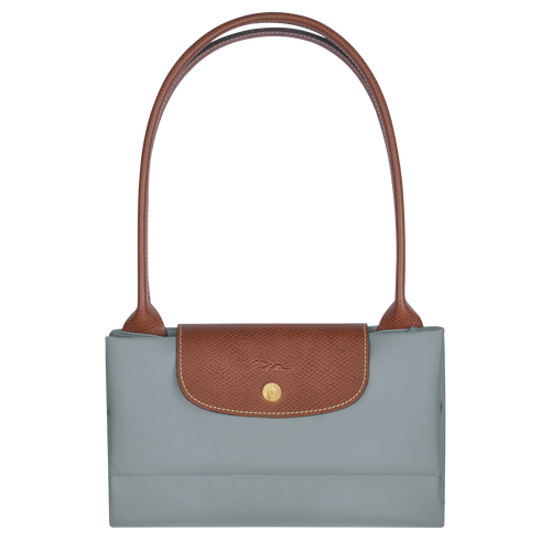 Le Pliage Original L Tote bag , Steel - Recycled canvas - View 7 of  7