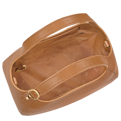 Le Foulonn&eacute; Handbag S, Pecan
