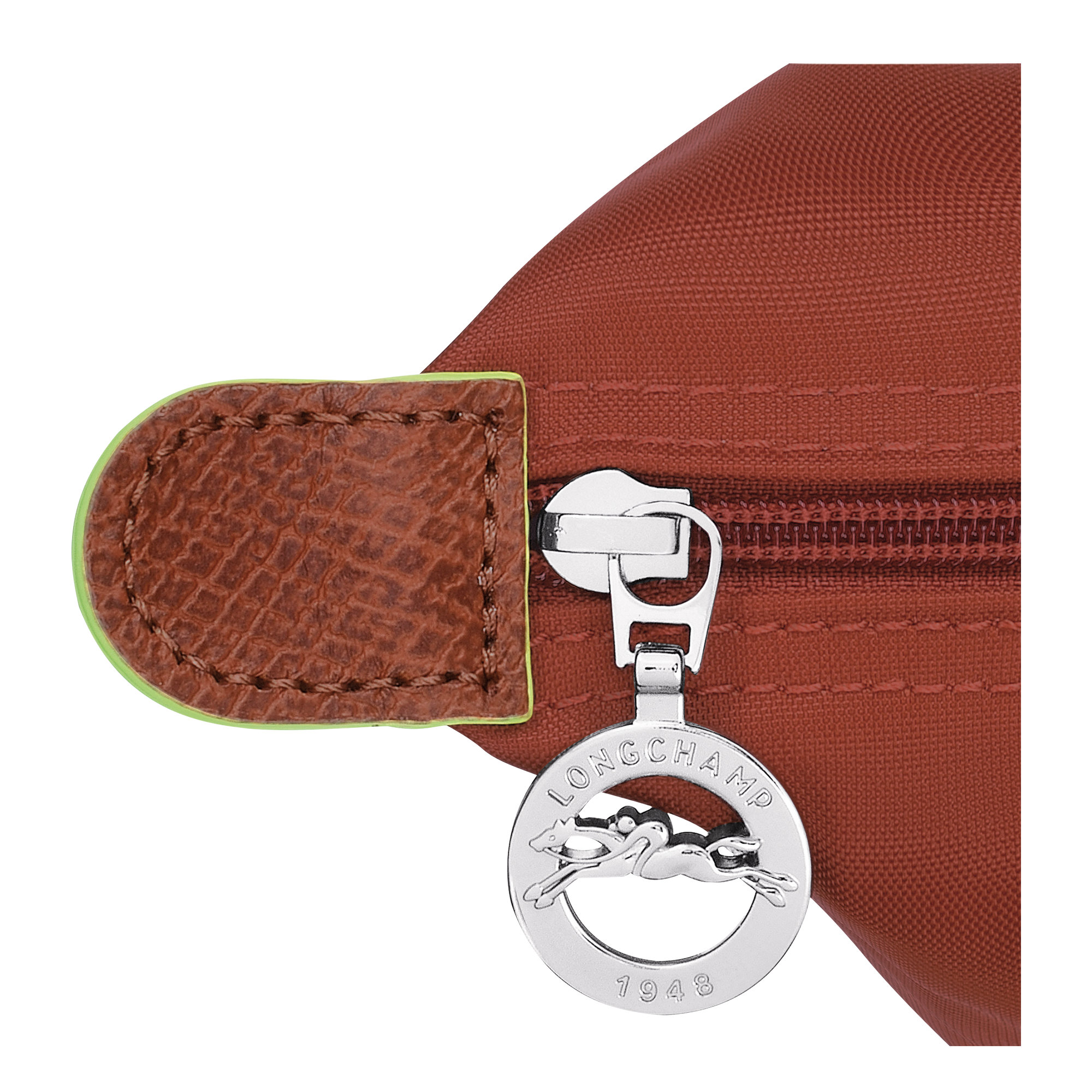 Tote bag M, Chestnut - View 6 of 
        7 - zoom in Le Pliage Green Tote bag M, Chestnut