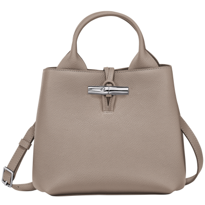 Le Roseau S Handbag , Clay - Leather