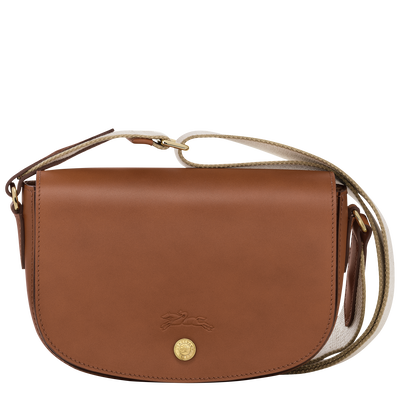 Épure S Crossbody bag , Cognac - Leather