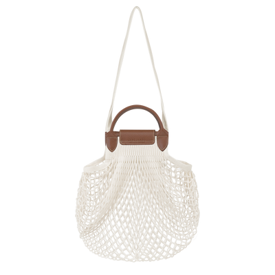 Le Pliage Filet Mesh bag L, Ecru