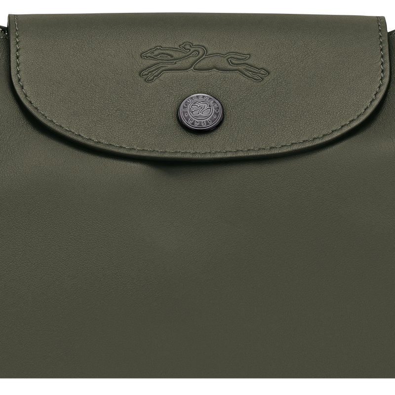 Le Pliage Xtra Shoulder bag , Fir - Leather  - View 6 of  6