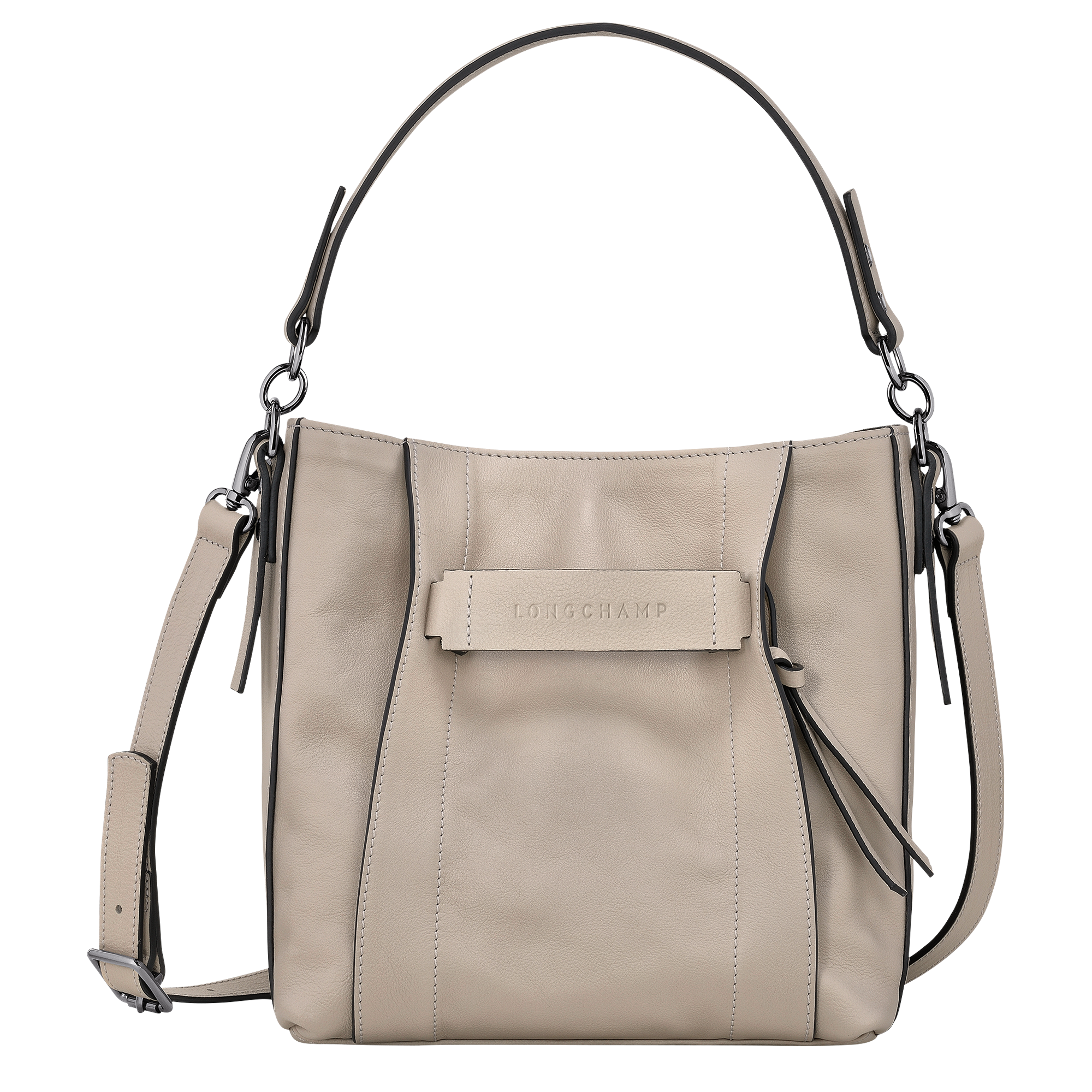 Crossbody bag S, Clay - View 1 of 
        5 - zoom in Longchamp 3D Crossbody bag S, Clay