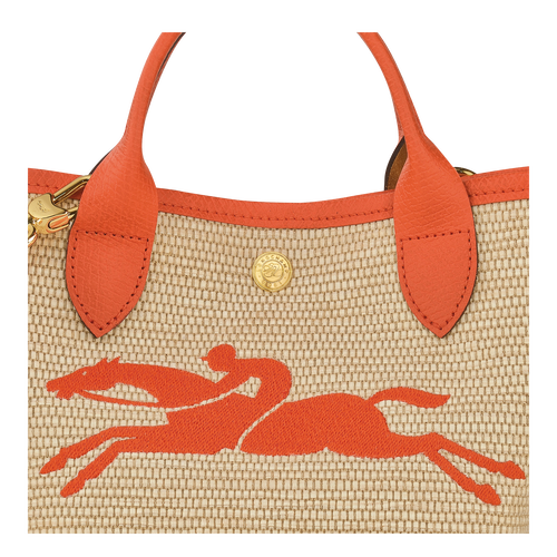 Le Pliage Paris Saint Tropez Bucket bag Orange Canvas