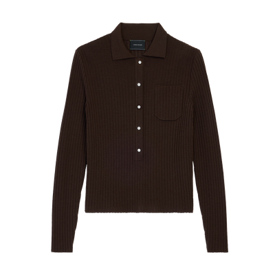 Top , Mocha - Knit