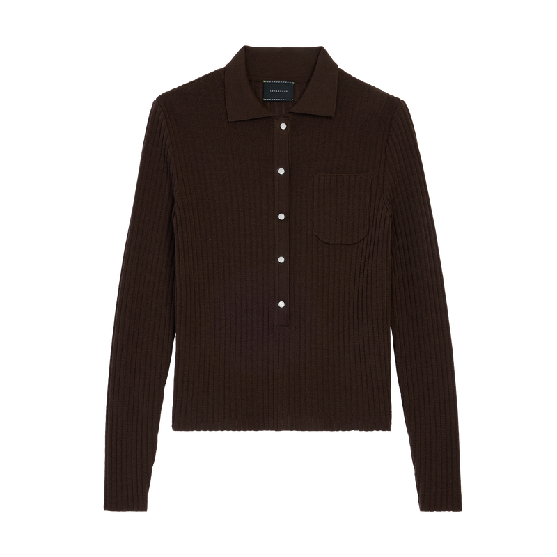 Top , Mocha - Knit  - View 1 of  4