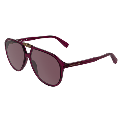 Sunglasses , Burgundy - Plant Based Resin