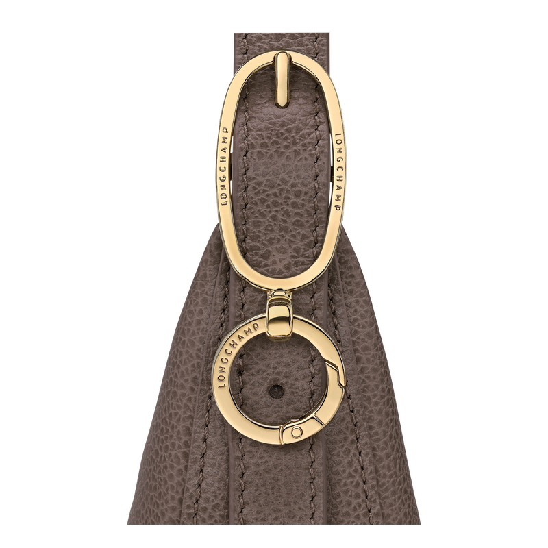 Le Foulonn&eacute; S Crossbody bag , Taupe - Leather  - View 6 of  6