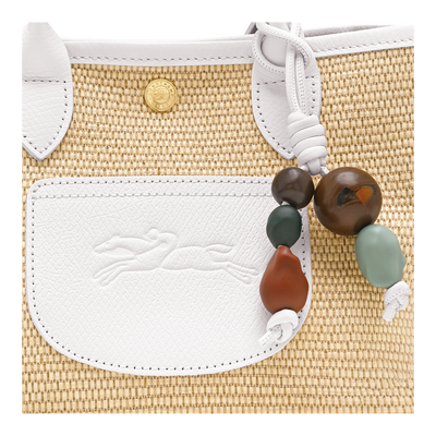 Le Pliage Collection Basket bag XS, White