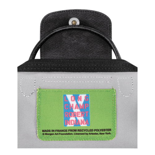 Longchamp x Robert Indiana Pouch , Pink - Canvas - View 5 of  6