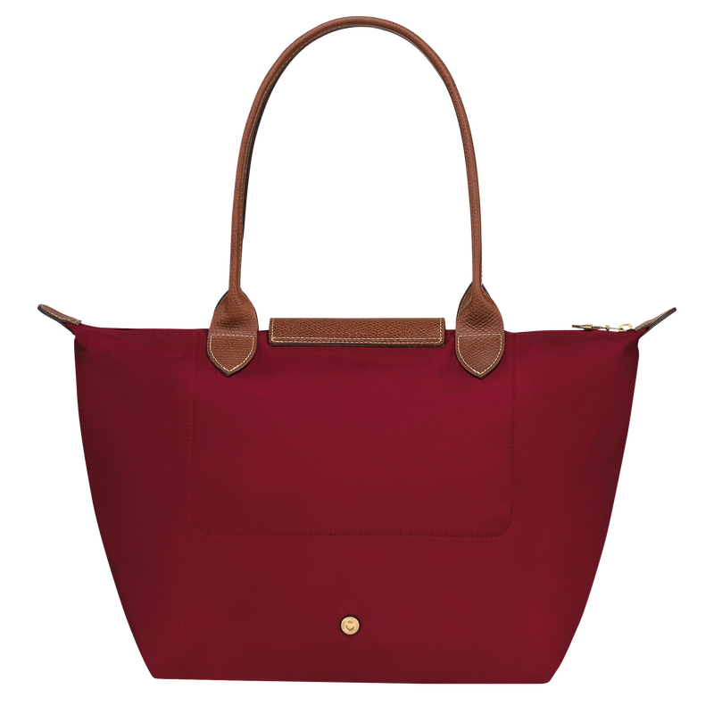 Le Pliage Original M Tote bag , Red - Recycled canvas  - View 4 of  5