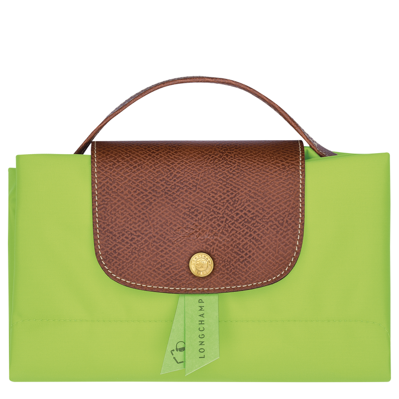 Le Pliage Original S Briefcase , Green Light - Recycled canvas  - View 5 of  5