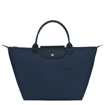 Le Pliage Green Handbag M, Navy