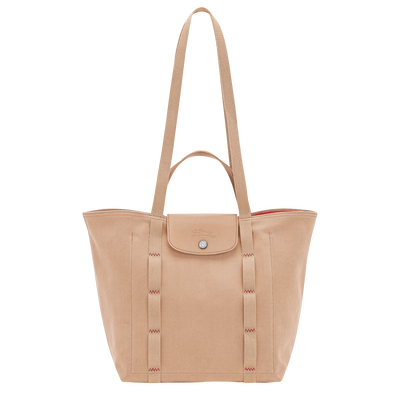 Le Pliage Collection M Tote bag , Beige - Canvas